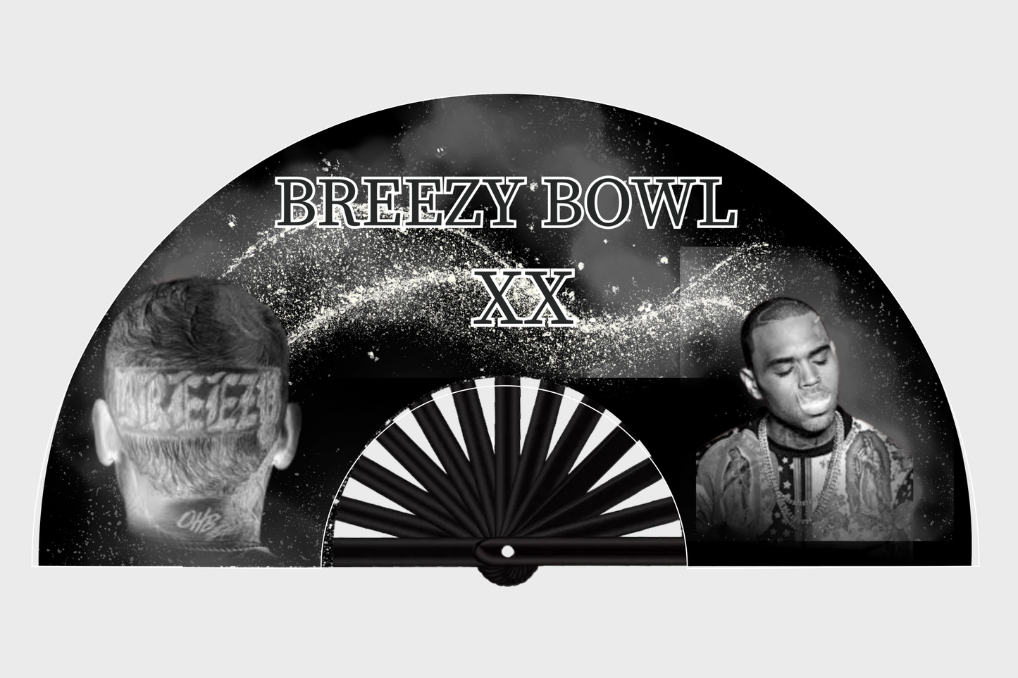 Chris Brown-Inspired Clack Fans – Bring the Energy to Every Moment! 🔥🎶