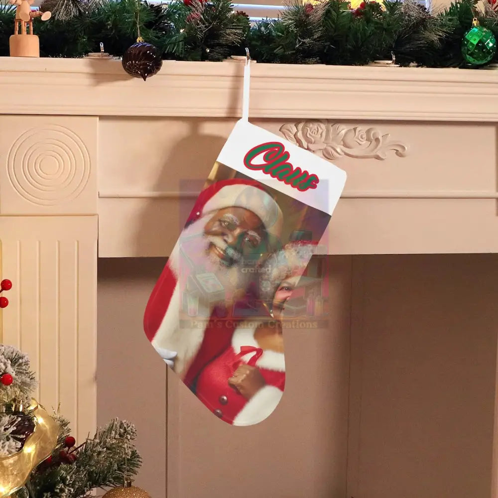 Stocking Christmas (Custom Text On The Top)