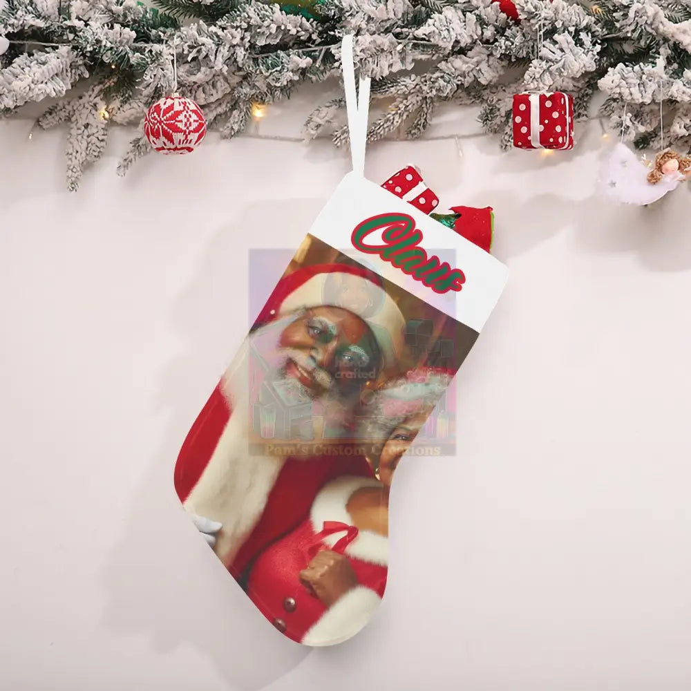 Stocking Christmas (Custom Text On The Top)