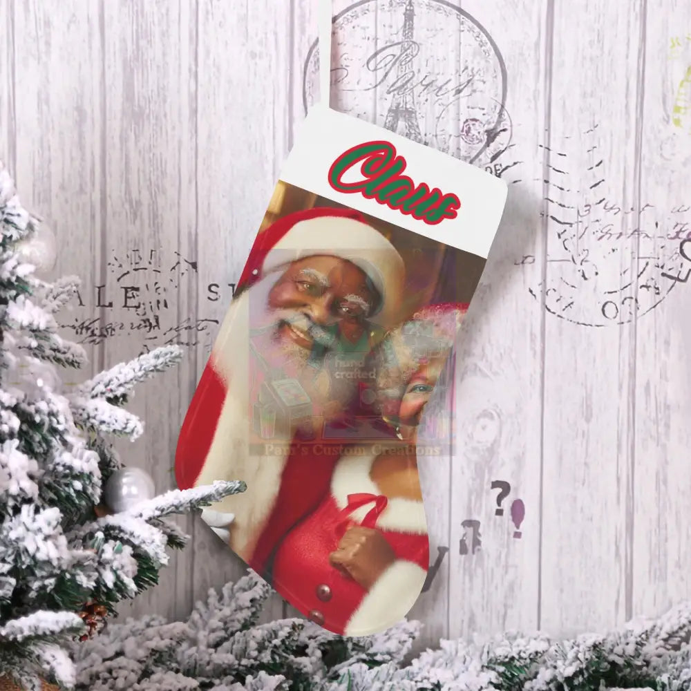Stocking Christmas (Custom Text On The Top)