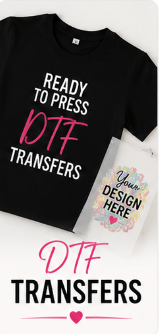DTF Transfer – Ready to Press