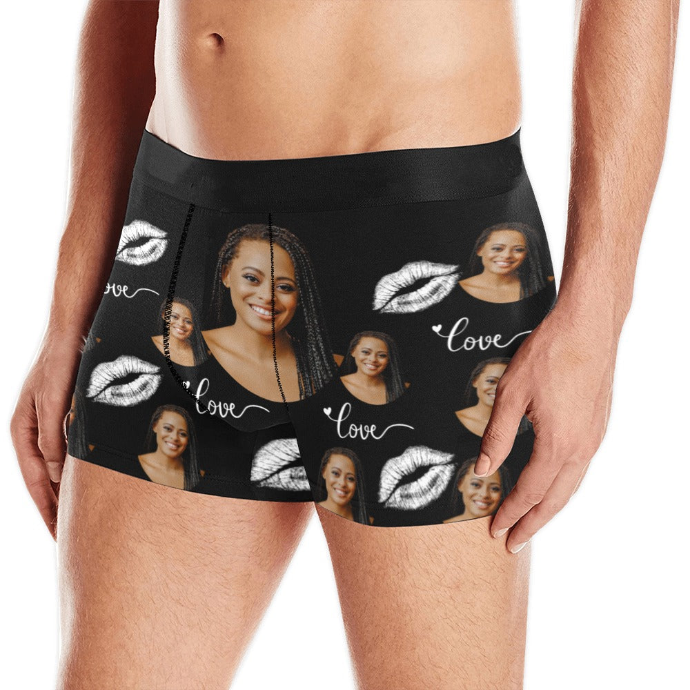 Big Face Custom Boxer Briefs
