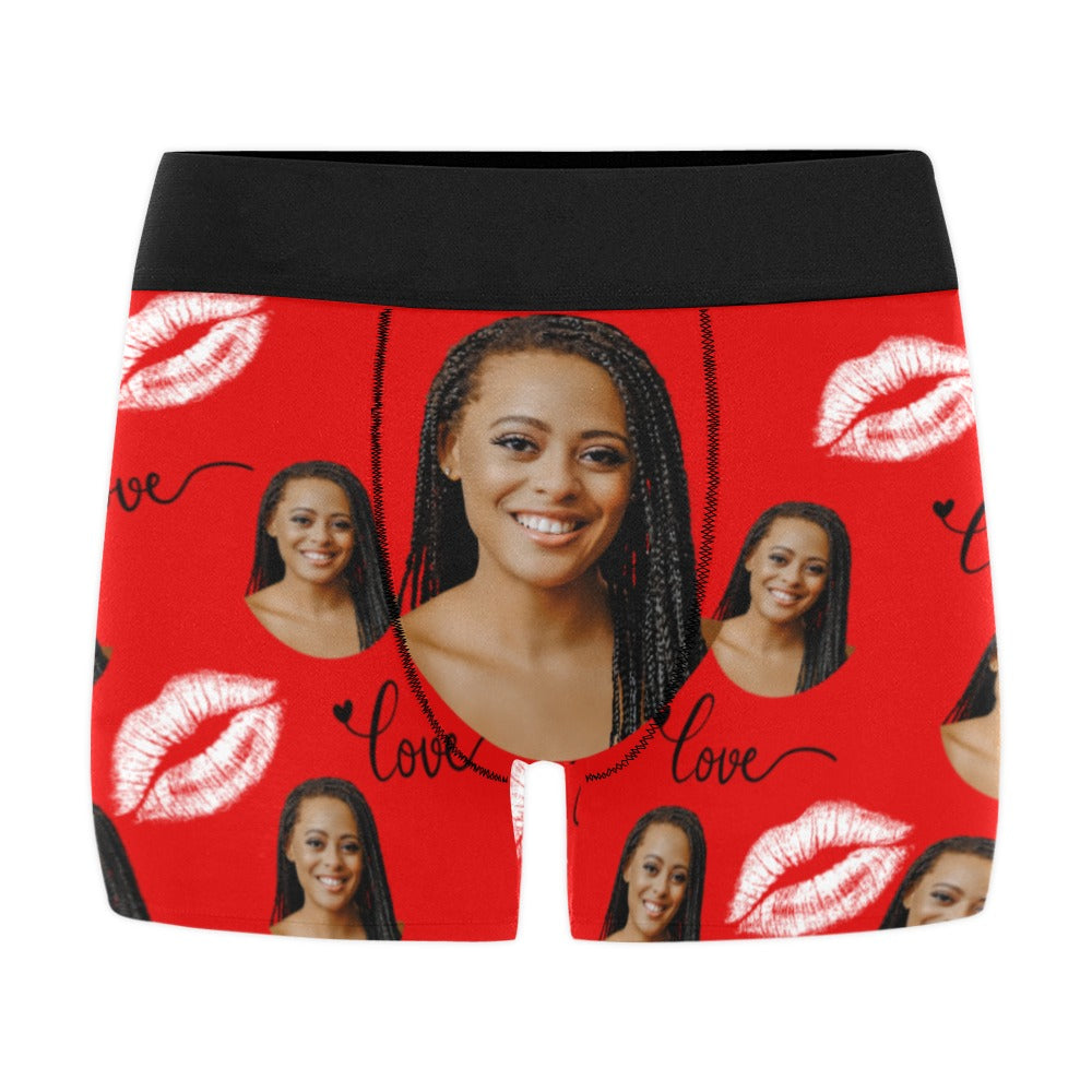 Big Face Custom Boxer Briefs
