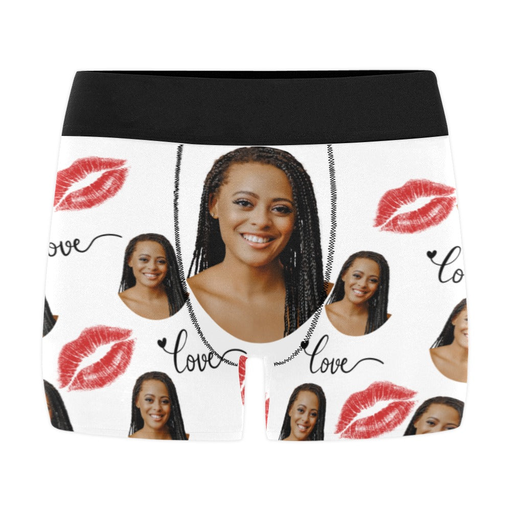 Big Face Custom Boxer Briefs