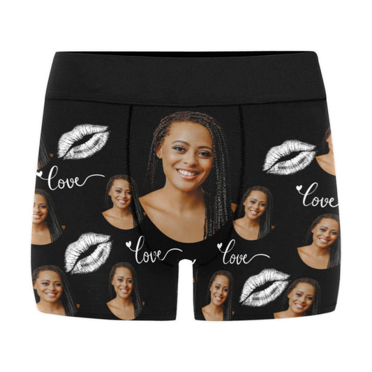Big Face Custom Boxer Briefs