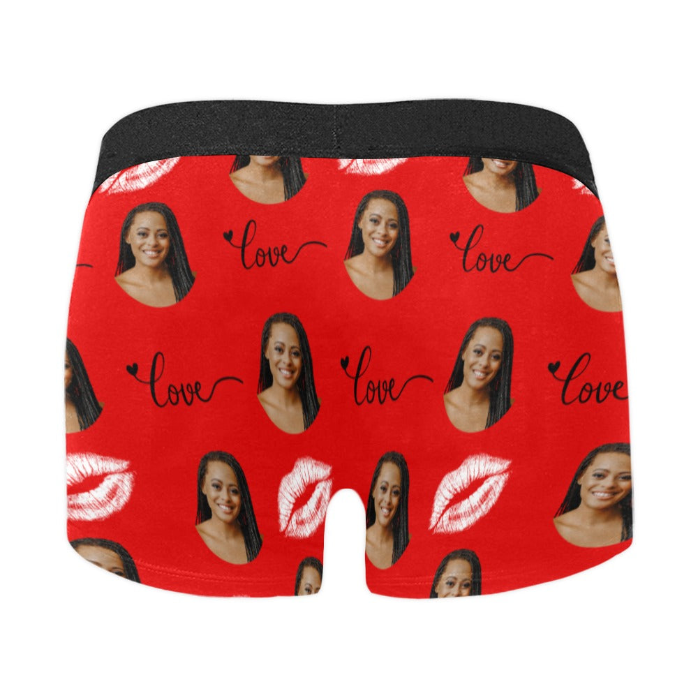 Big Face Custom Boxer Briefs