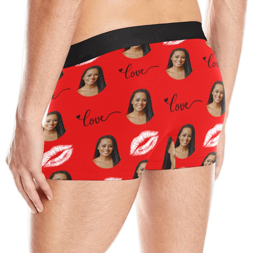 Big Face Custom Boxer Briefs