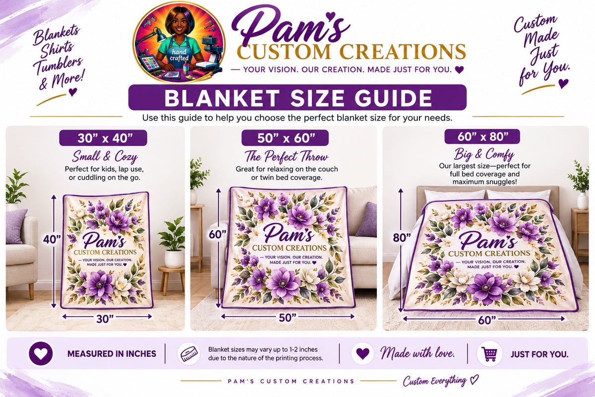Custom Blankets - Pam's Custom Creations