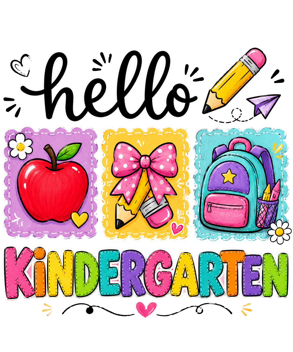 Hello Kindergarten (Pre-k-5th Available)