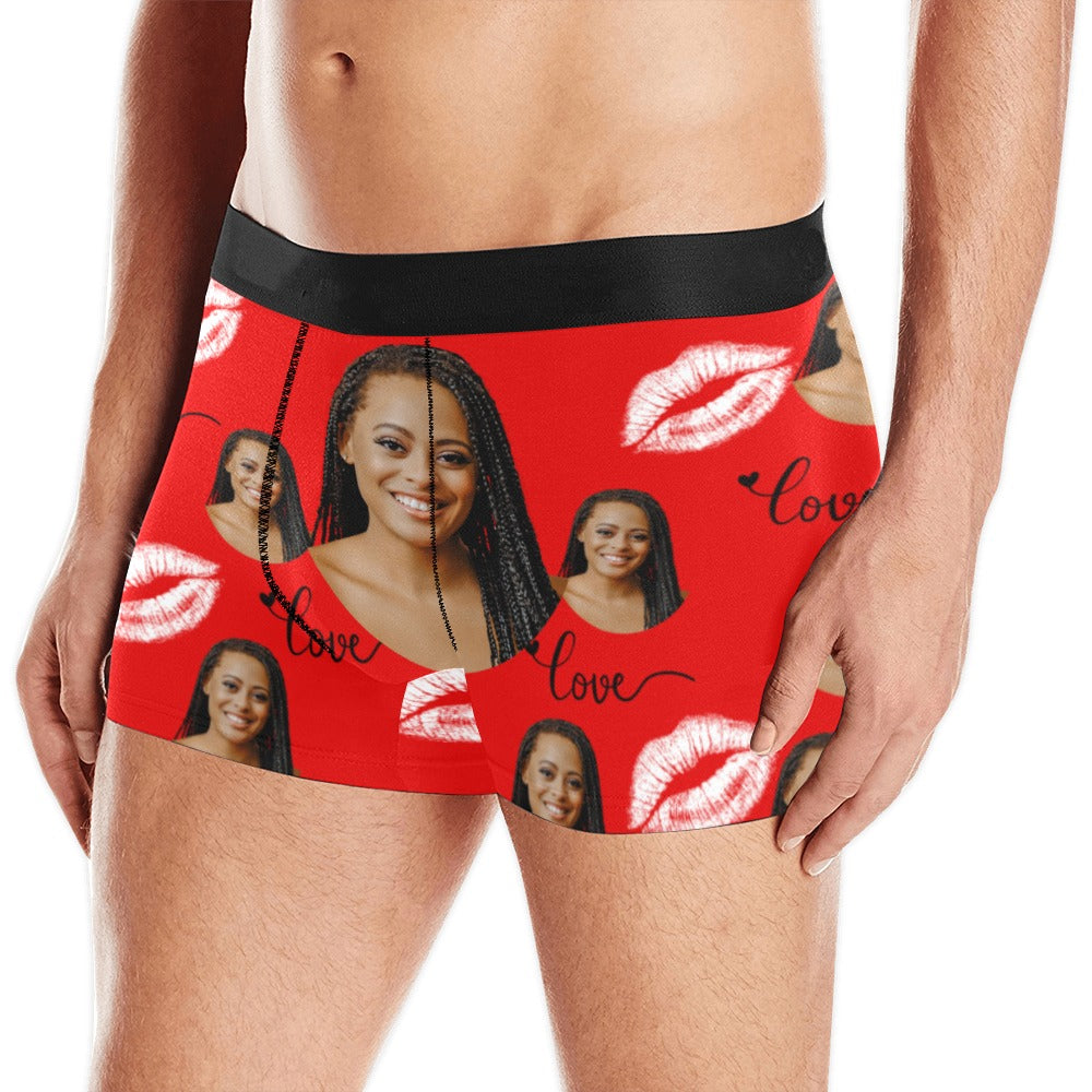 Big Face Custom Boxer Briefs