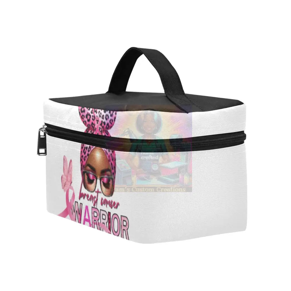 Breast Cancer Makeup Bag Cosmetic Bag/Large