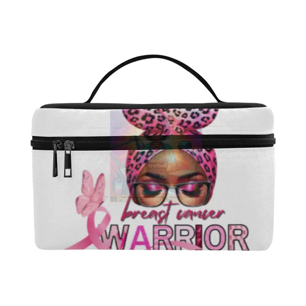 Breast Cancer Makeup Bag Cosmetic Bag/Large
