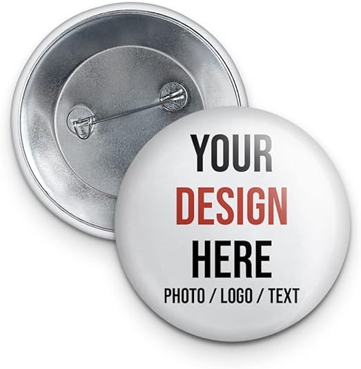 Custom Buttons 3 inches