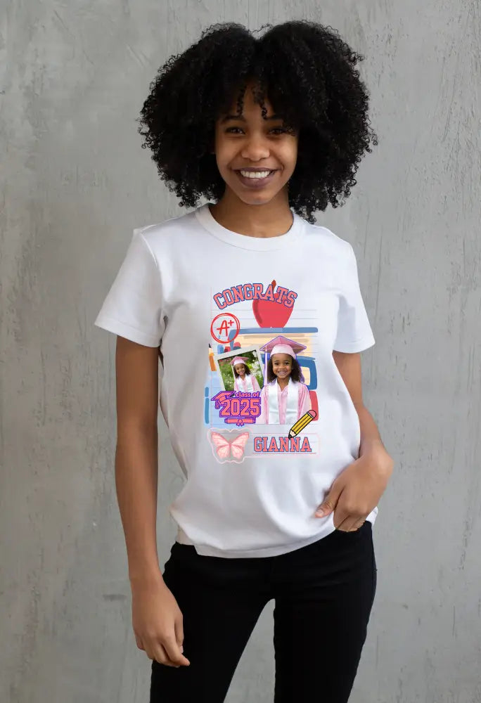 Custom Center Print Graduation Shirts Graduation Shirts