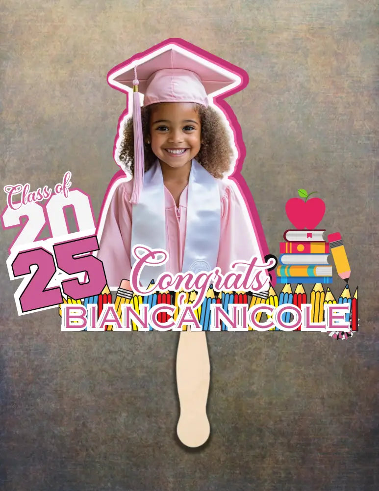 Custom Graduation Fans Fans