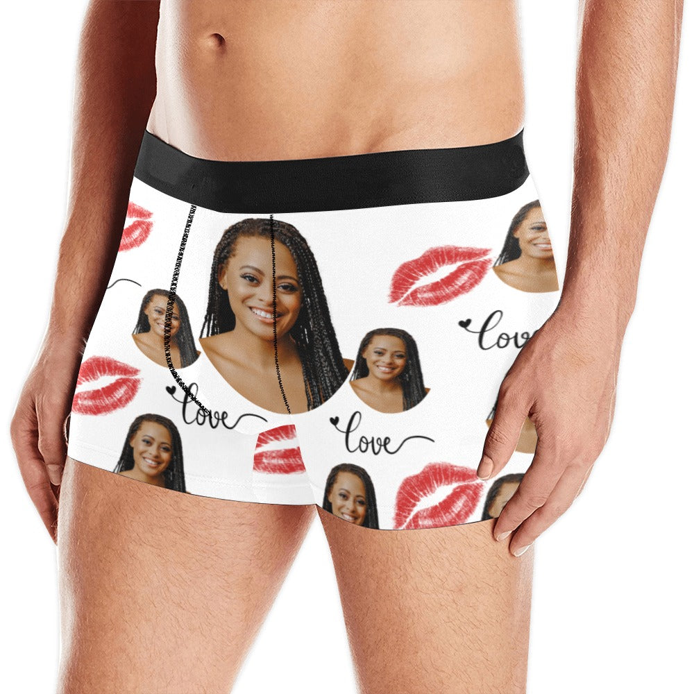 Big Face Custom Boxer Briefs