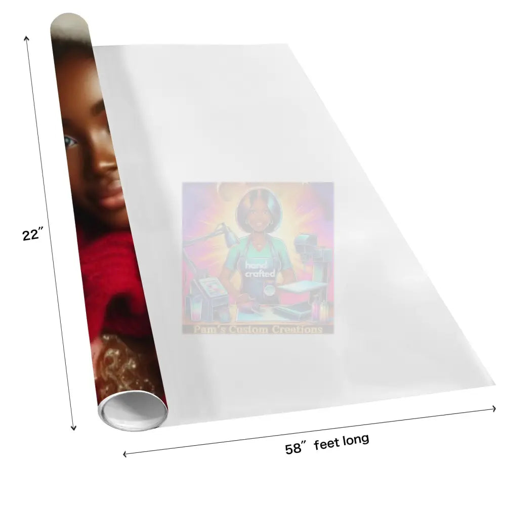 Gift Wrapping Paper-Coated Paper 58’’X 22’’(2 Rolls)