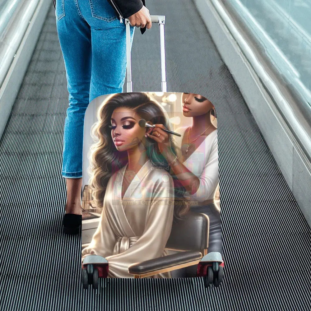 Logo Luggage Cover Cover/Medium 22’’-25’’ (Medium)