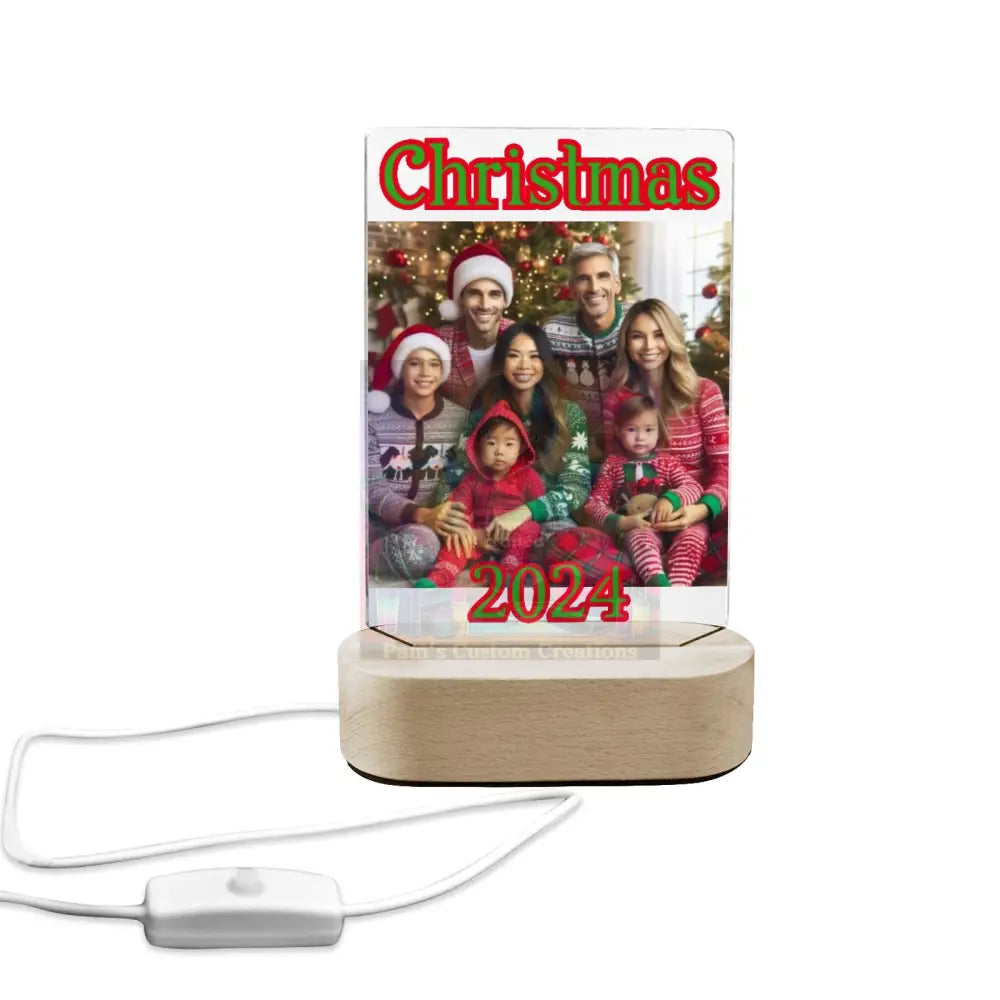 Photo Print Lighted Stand Acrylic With