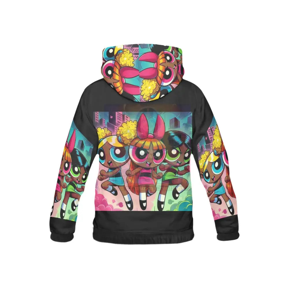 Powerpuff Girls All Over Print Hoodie For Kid (Usa Size) (H13)