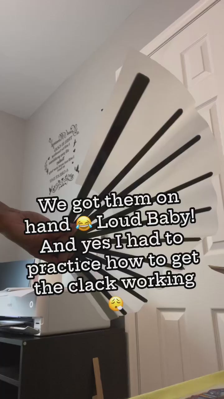 Clack Fans Blank and Custom