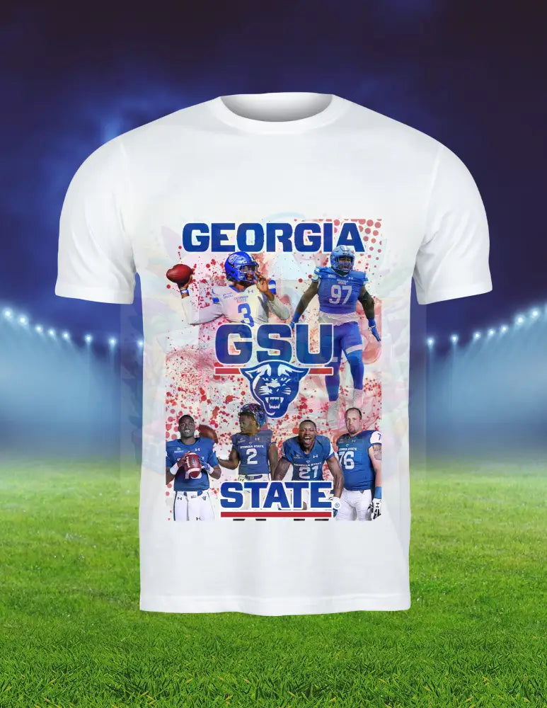 Short Sleeve Custom College Football Shirts T-Shirts